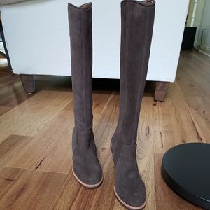 Kate Spade Sanabel Suede Wedge Boots